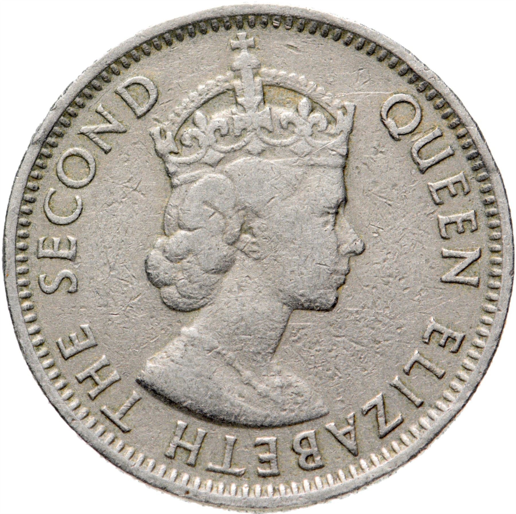 Belizean Coin 25 Cents | Queen Elizabeth II | KM36 | Belize | 1974 - 2017