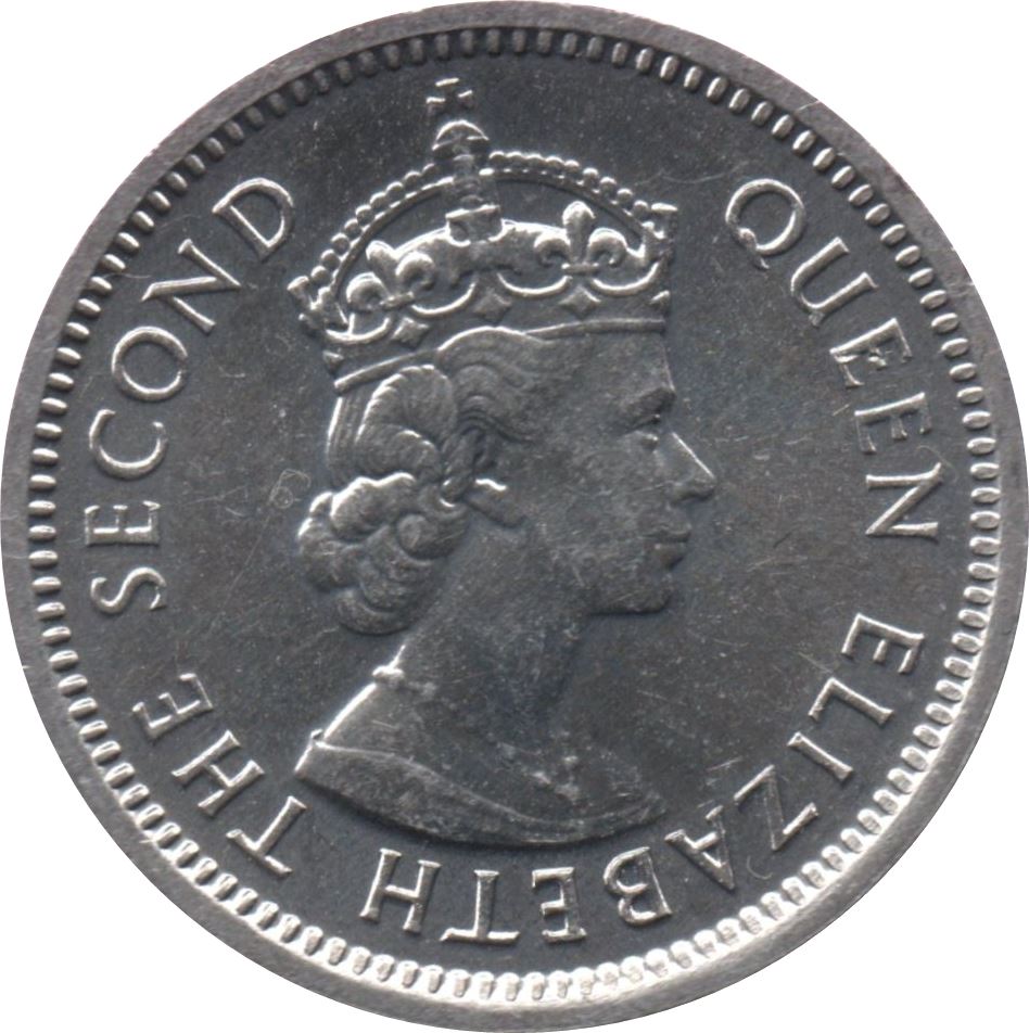 Belizean Coin 5 Cents | Queen Elizabeth II | KM34a | Belize | 1976 - 2018