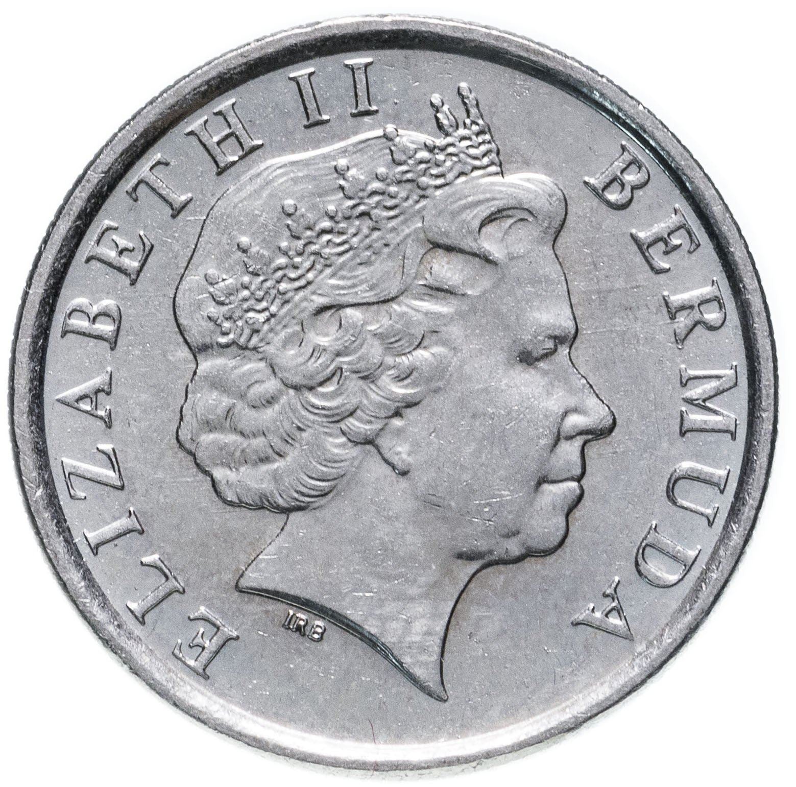 Bermuda | 10 Cents Coin | Queen Elizabeth II | Bermuda Lily | KM109 | 1999 - 2009