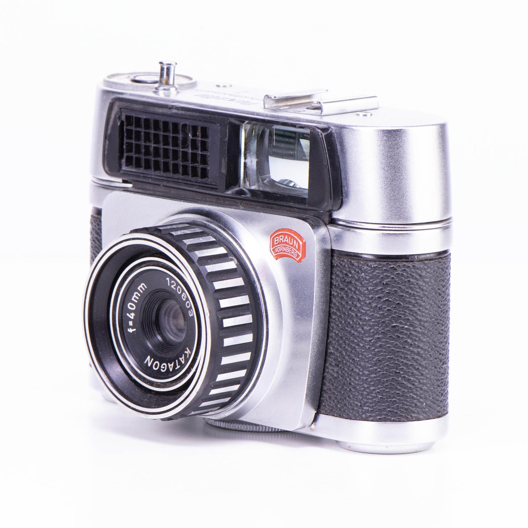 Braun Paxette Electromatic 1 Camera | White | Germany | 1959 | Not working