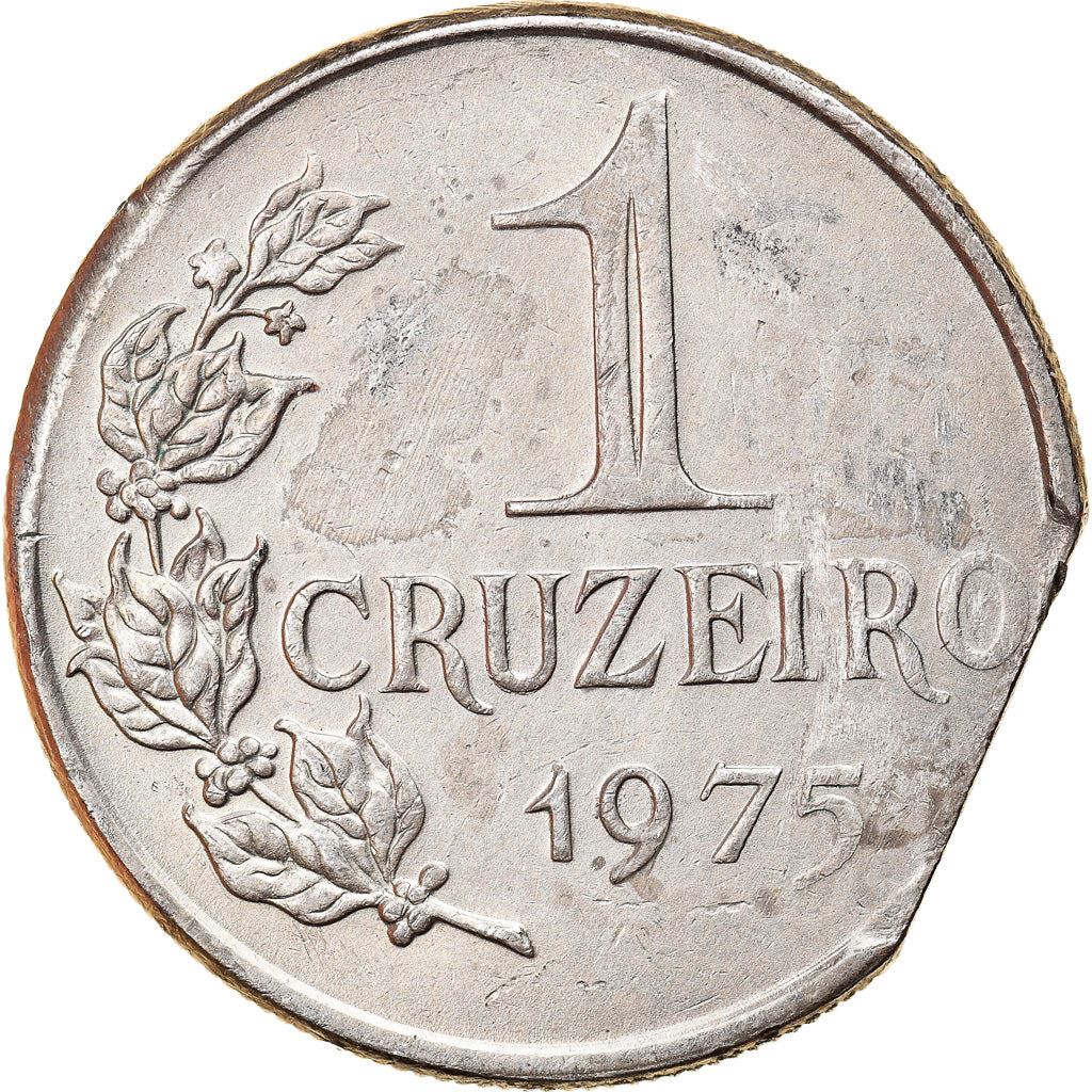 Brazil 1 Cruzeiro Coin | KM581a | 1974 - 1978