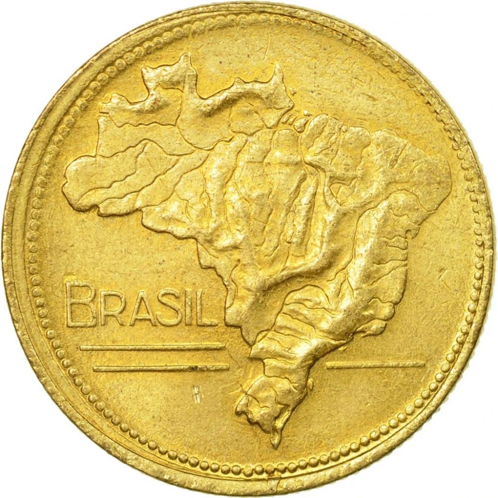 Brazil | 2 Cruzeiros Coin | KM559 | 1942 - 1956