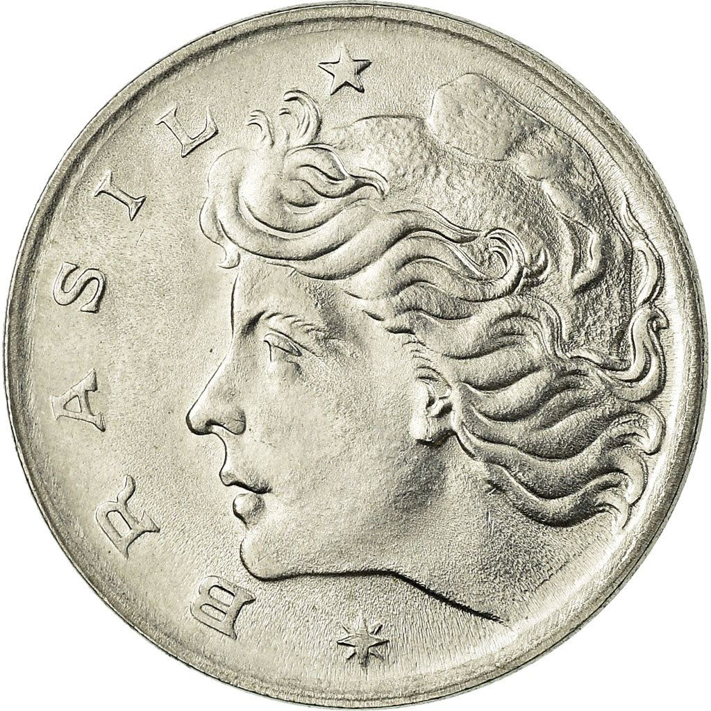 Brazil 5 Centavos Coin | FAO | Zebu | KM587.1 | 1975 - 1978