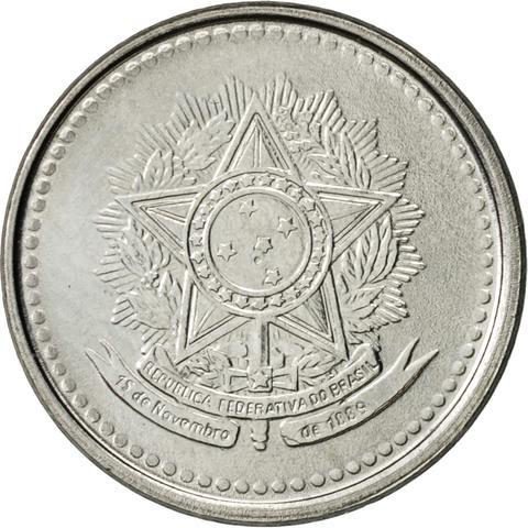 Brazil 5 Centavos Coin KM601 1986 - 1988