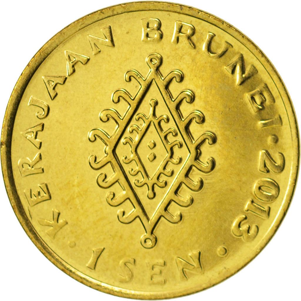 Brunei 1 Sen Coin | Hassanal Bolkiah | KM34b | 2008 - 2016