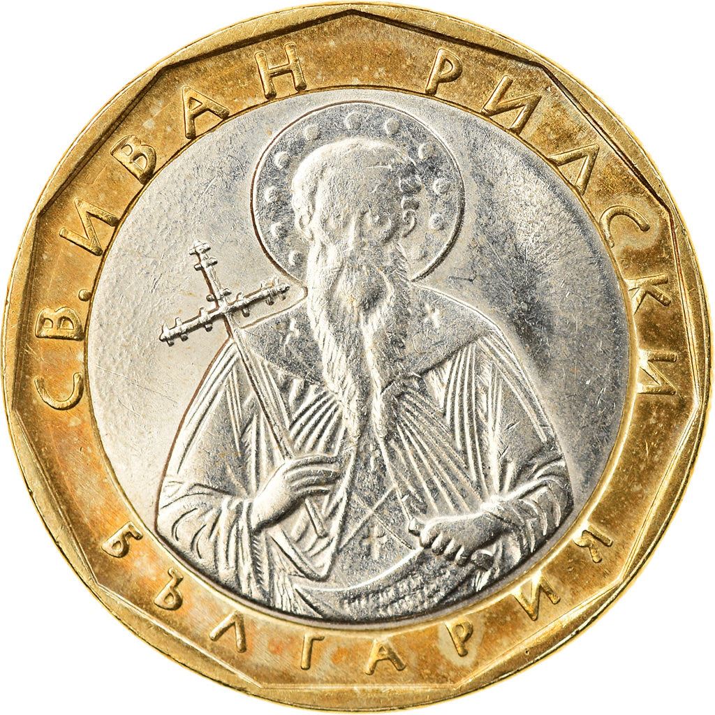 Bulgaria | 1 Lev Coin | Saint Ivan Rilski | KM254 | 2002