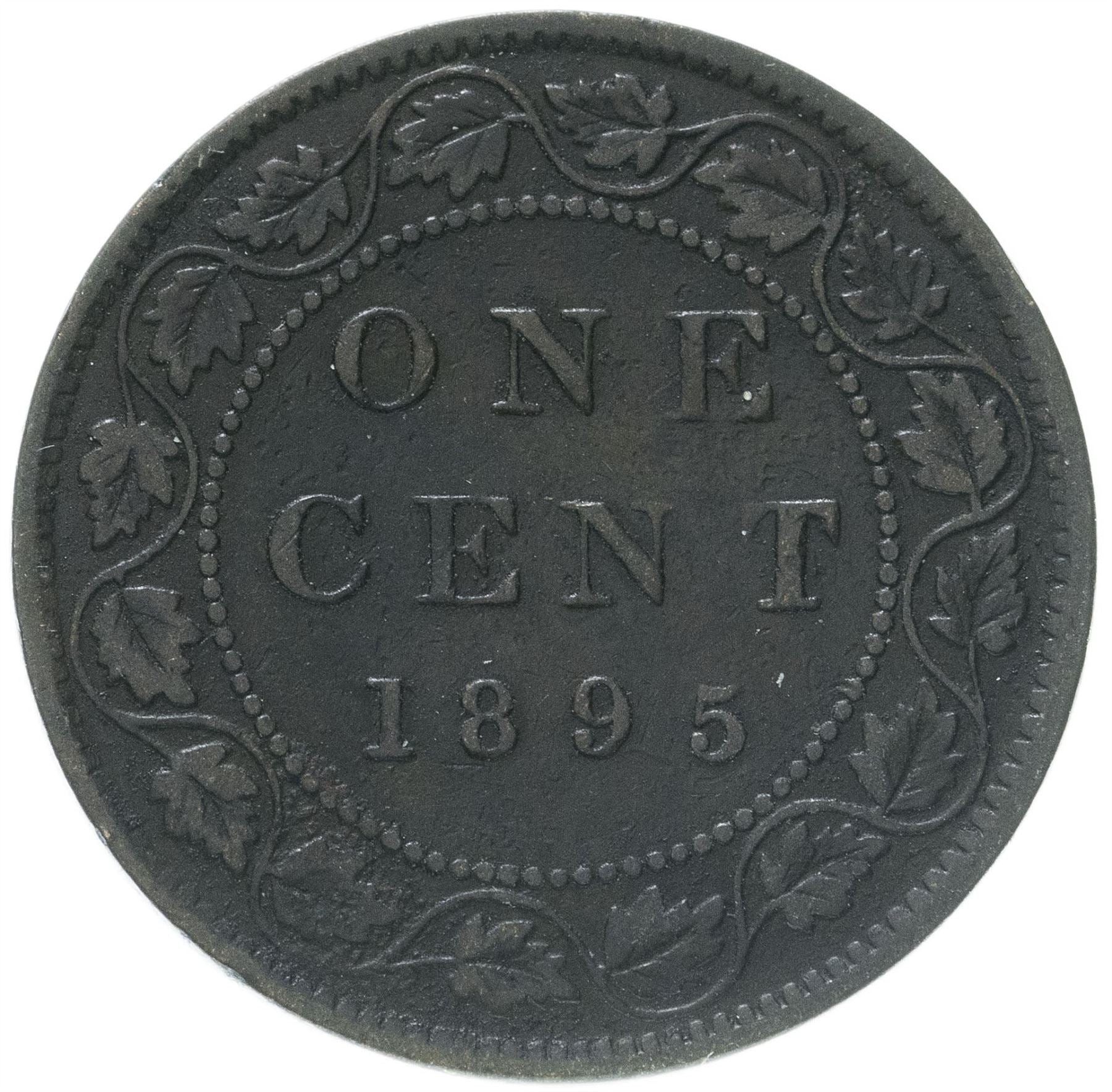 Canada 1 Cent Coin | Queen Victoria | KM7 | 1876 - 1901