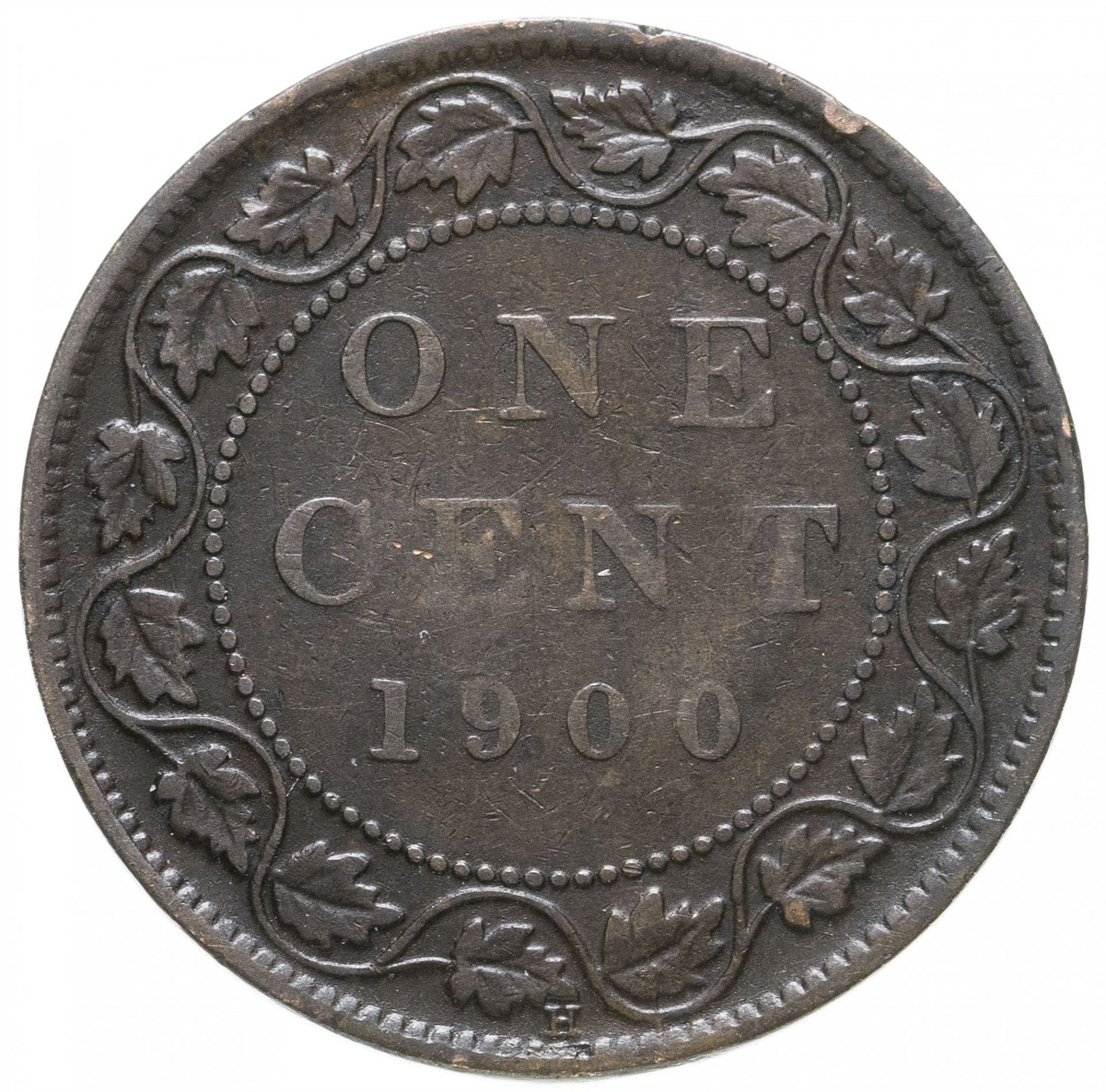 Canada 1 Cent Coin | Queen Victoria | KM7 | 1876 - 1901