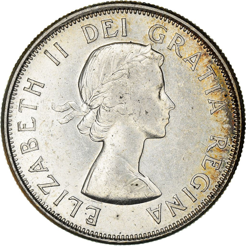 Canada 50 Cents Coin | Queen Elizabeth II | KM56 | 1959 - 1964