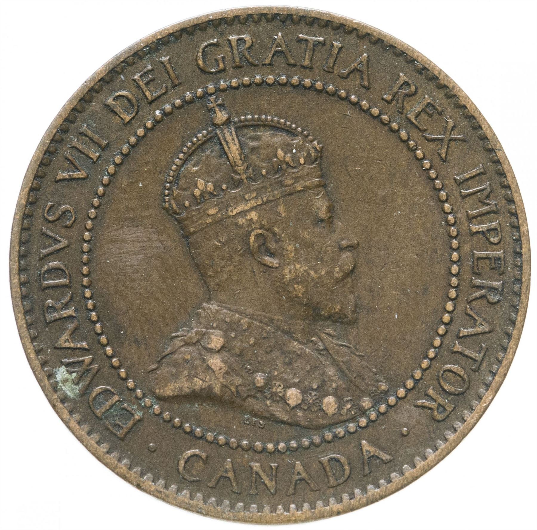 Canada Coin Canadian 1 Cent | King Edward VII | KM8 | 1902 - 1910