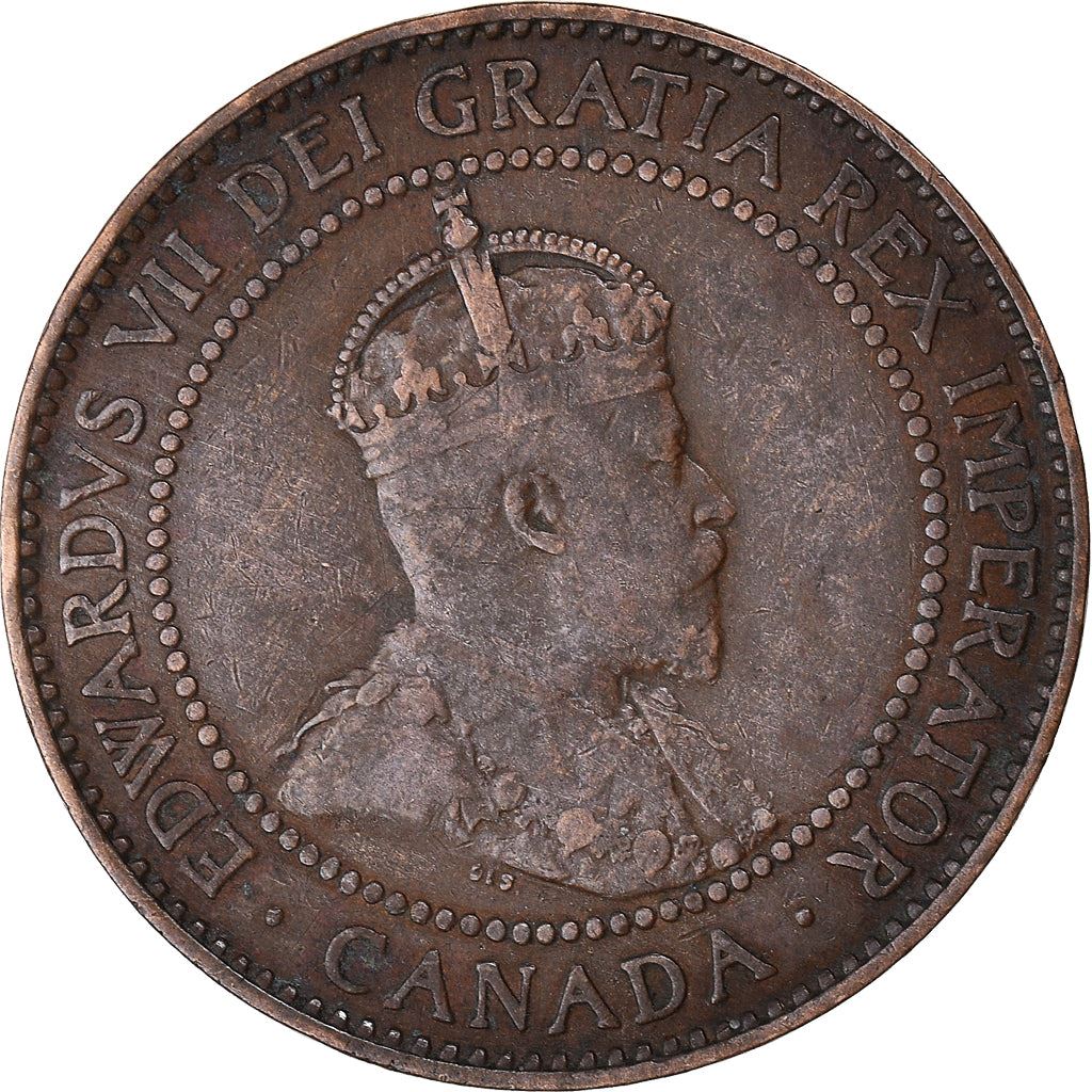 Canada Coin Canadian 1 Cent | King Edward VII | KM8 | 1902 - 1910