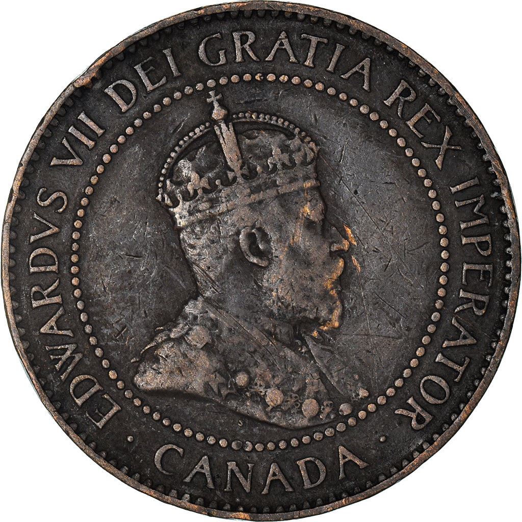 Canada Coin Canadian 1 Cent | King Edward VII | KM8 | 1902 - 1910