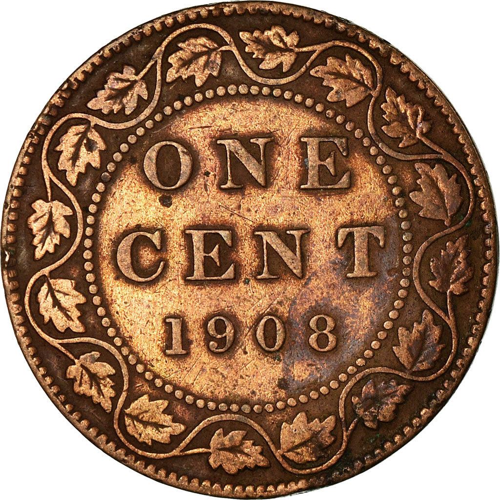 Canada Coin Canadian 1 Cent | King Edward VII | KM8 | 1902 - 1910