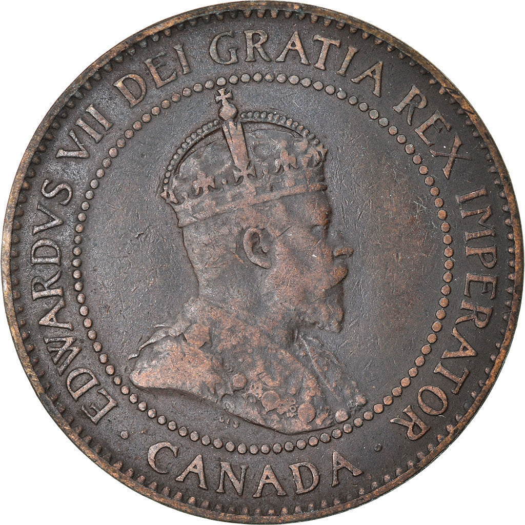 Canada Coin Canadian 1 Cent | King Edward VII | KM8 | 1902 - 1910