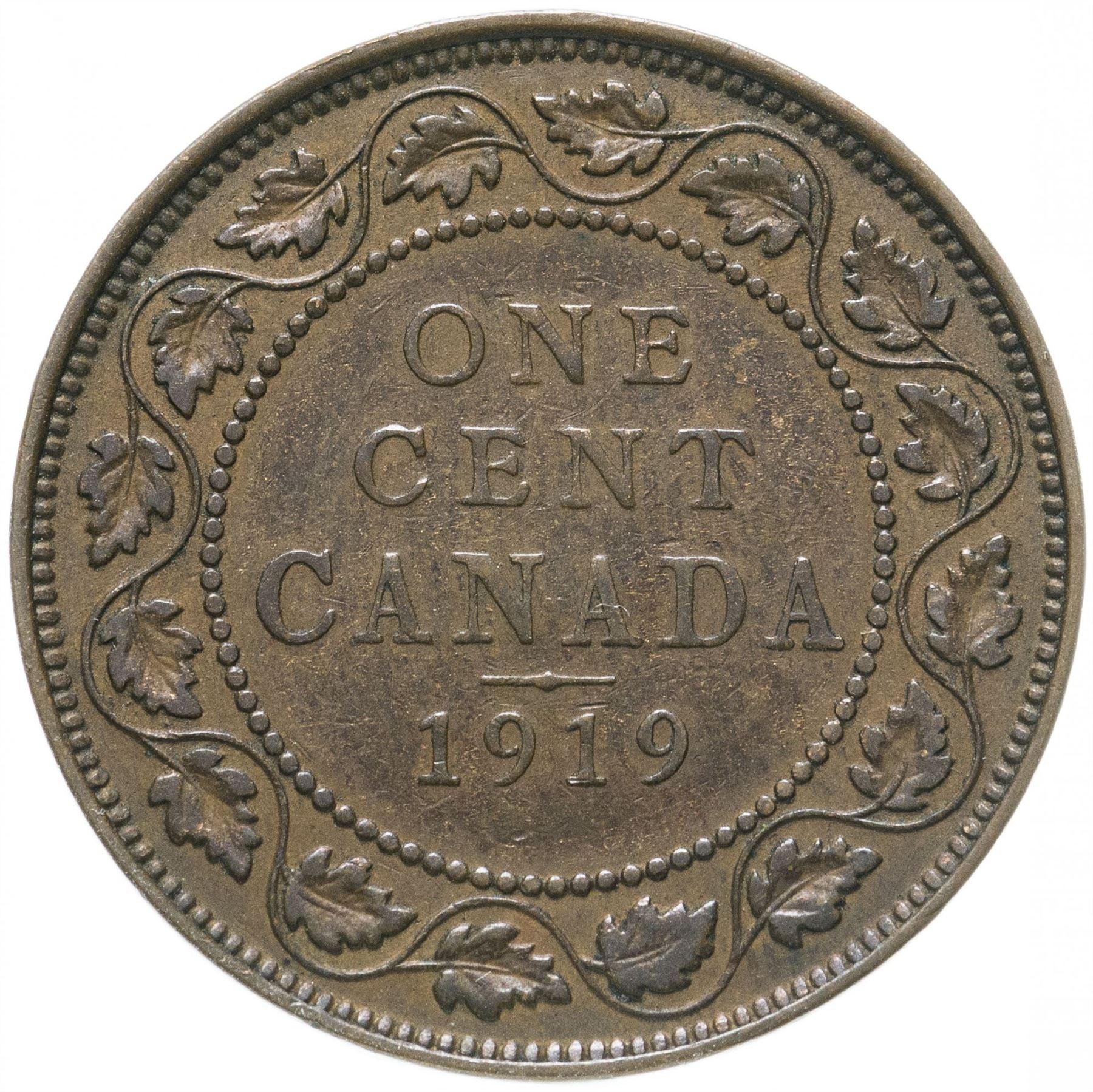 Canada Coin Canadian 1 Cent | King George V | KM21 | 1912 - 1920