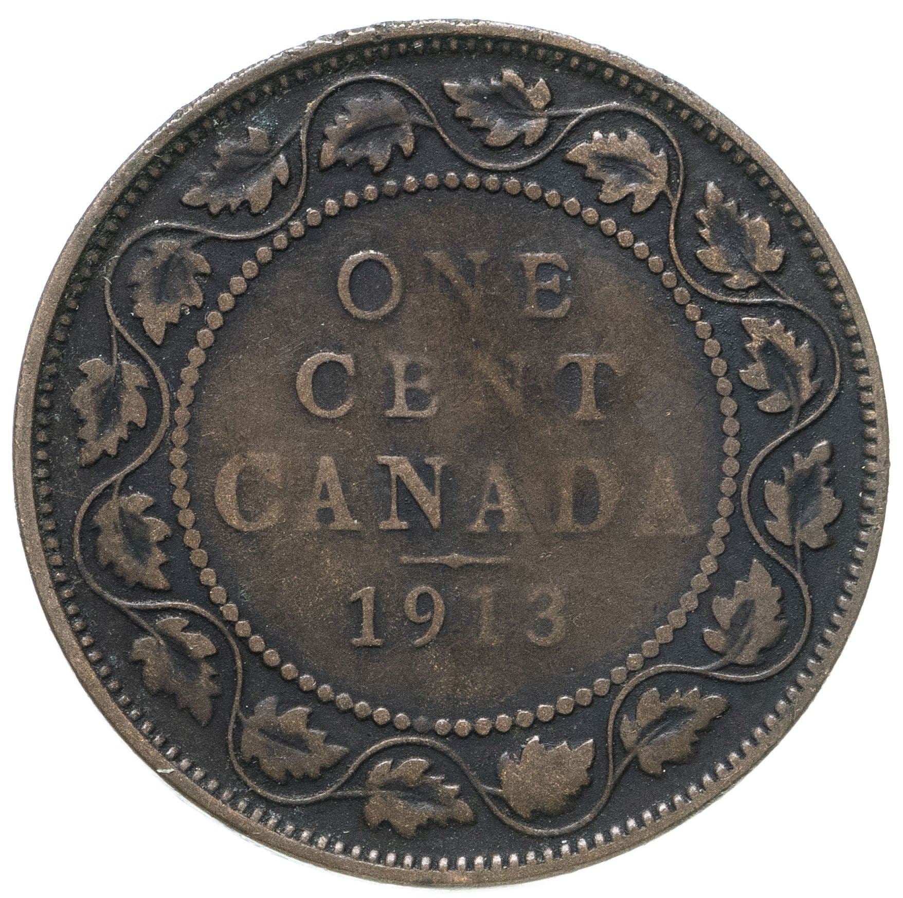 Canada Coin Canadian 1 Cent | King George V | KM21 | 1912 - 1920