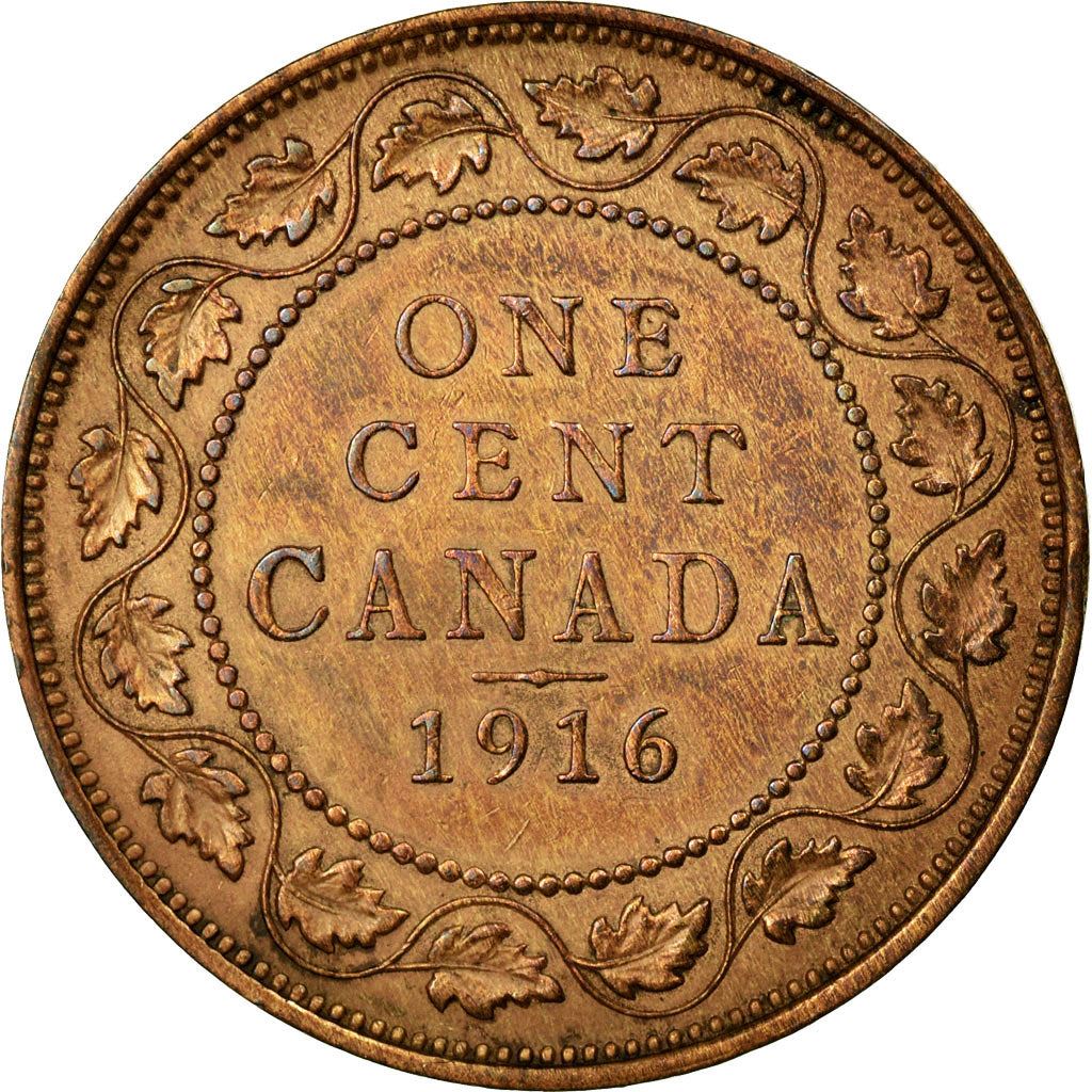 Canada Coin Canadian 1 Cent | King George V | KM21 | 1912 - 1920