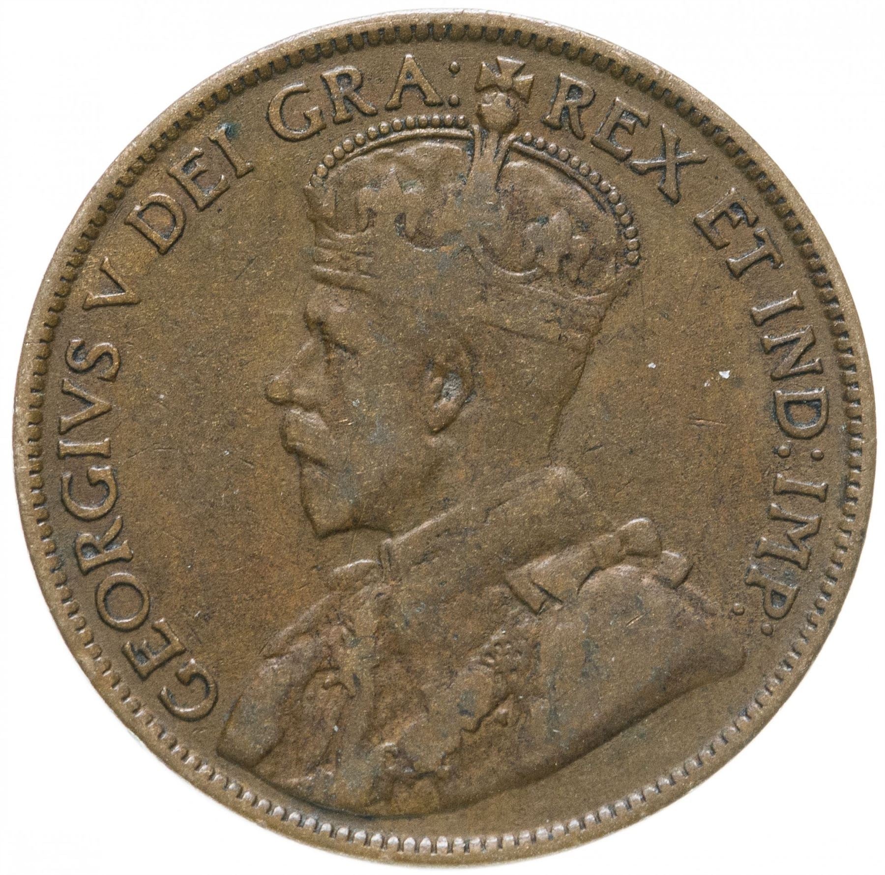 Canada Coin Canadian 1 Cent | King George V | KM21 | 1912 - 1920