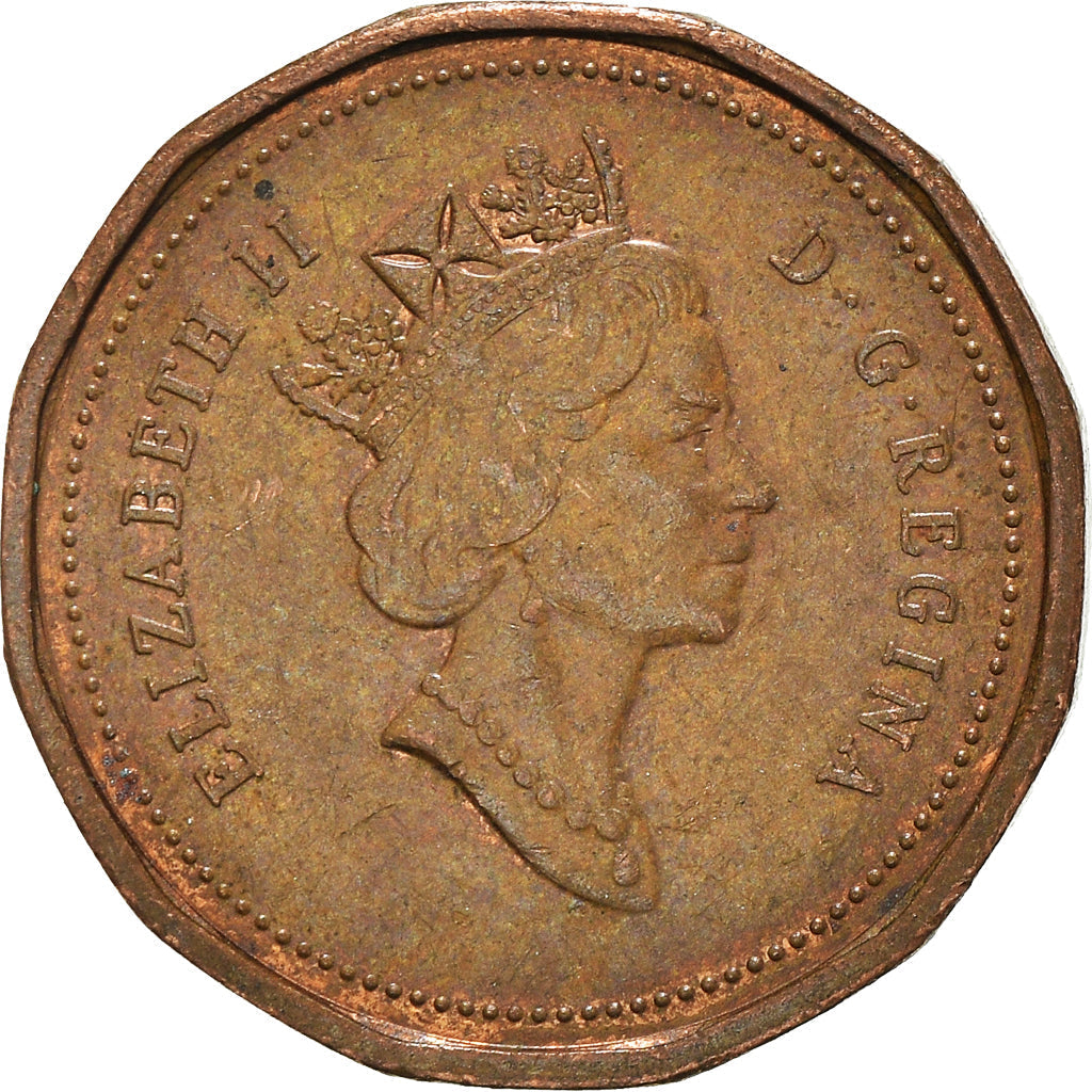 Canada Coin Canadian 1 Cent | Queen Elizabeth II | Maple Leaf | KM181 | 1990 - 1996