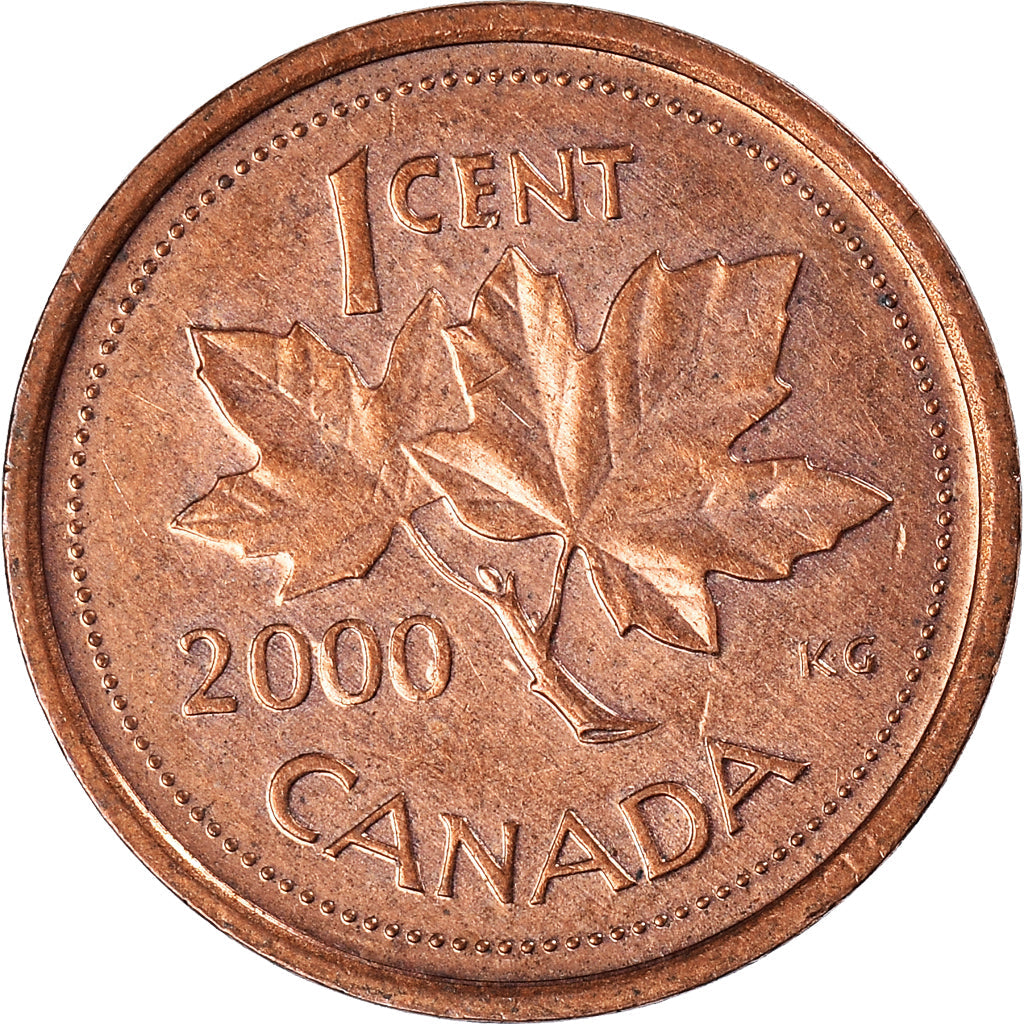 Canada Coin Canadian 1 Cent | Queen Elizabeth II | Maple Leaf | KM289 | 1997 - 2003