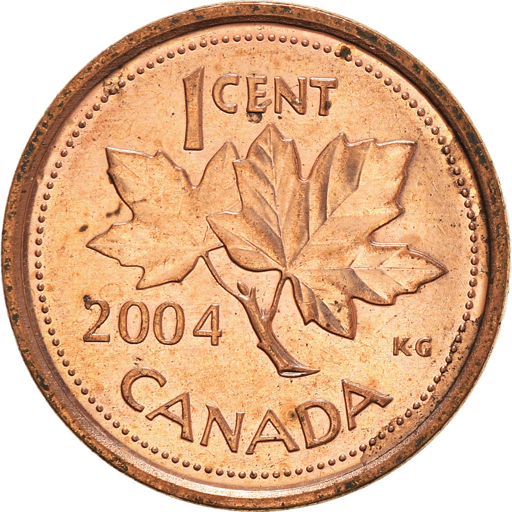 Canada Coin Canadian 1 Cent | Queen Elizabeth II | Maple Leaf | KM490 | 2003 - 2012