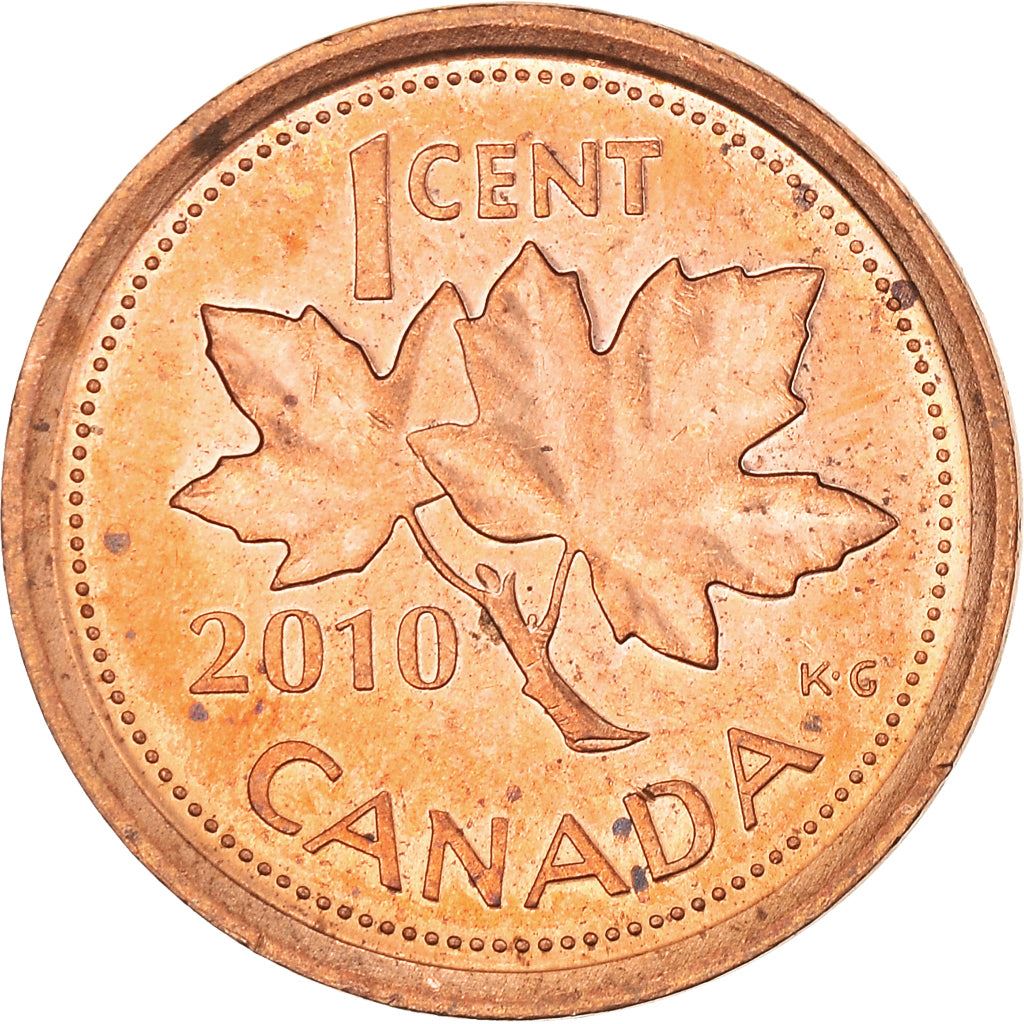 Canada Coin Canadian 1 Cent | Queen Elizabeth II | Maple Leaf | KM490a | 2003 - 2012