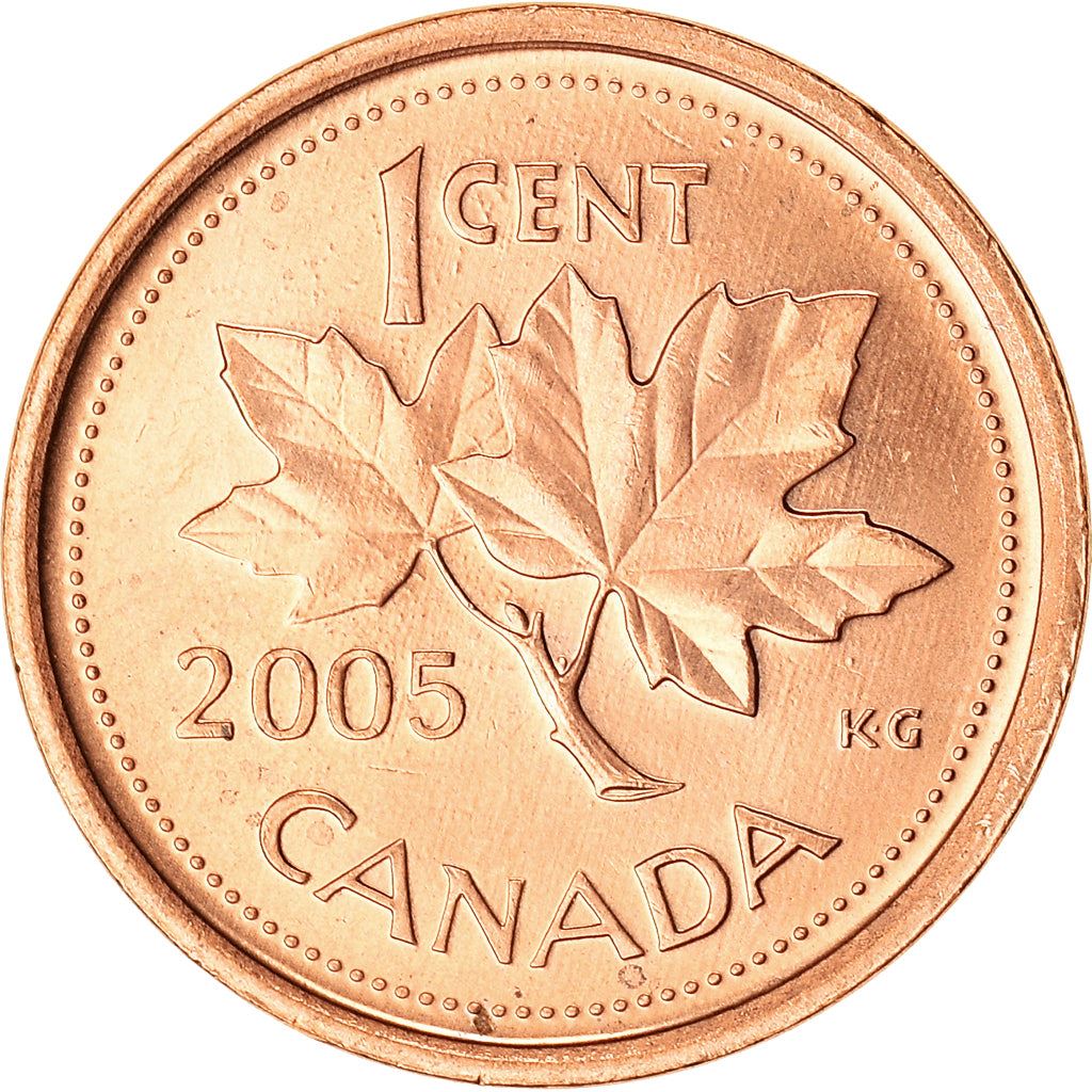 Canada Coin Canadian 1 Cent | Queen Elizabeth II | Maple Leaf | KM490a | 2003 - 2012