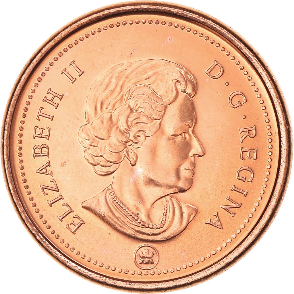 Canada Coin Canadian 1 Cent | Queen Elizabeth II | Maple Leaf | KM490a | 2003 - 2012