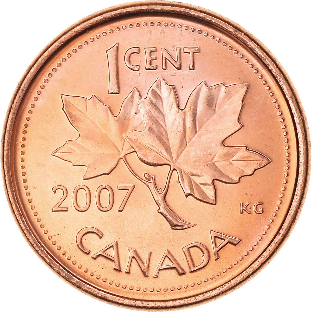 Canada Coin Canadian 1 Cent | Queen Elizabeth II | Maple Leaf | KM490a | 2003 - 2012