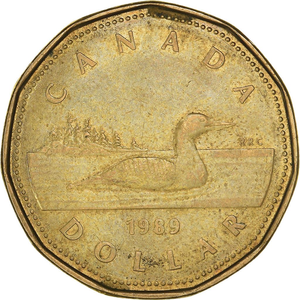 Canada Coin Canadian 1 Dollar | Elizabeth II | Loon | KM157 | 1987 - 1989