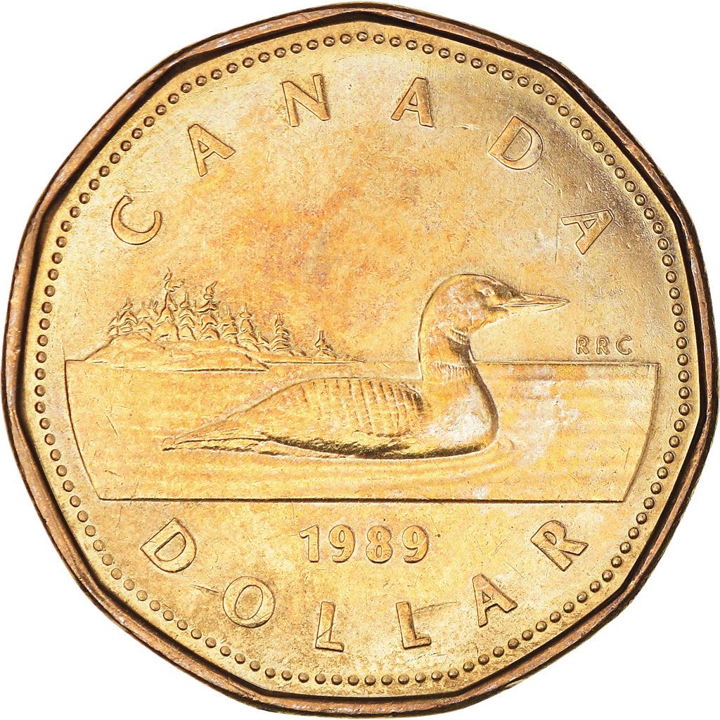 Canada Coin Canadian 1 Dollar | Elizabeth II | Loon | KM157 | 1987 - 1989