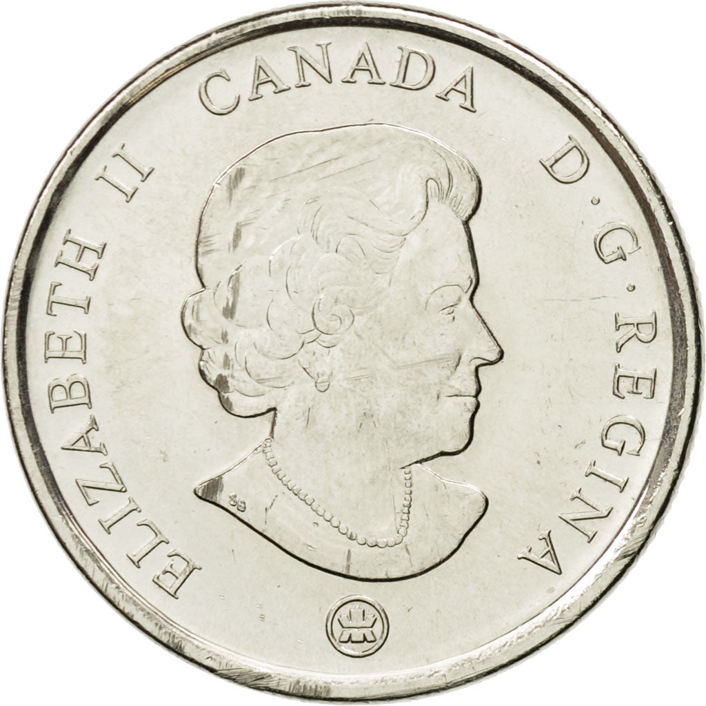 Canada Coin Canadian 25 Cents | Queen Elizabeth II | Medal of Bravery | KM629 | 2006