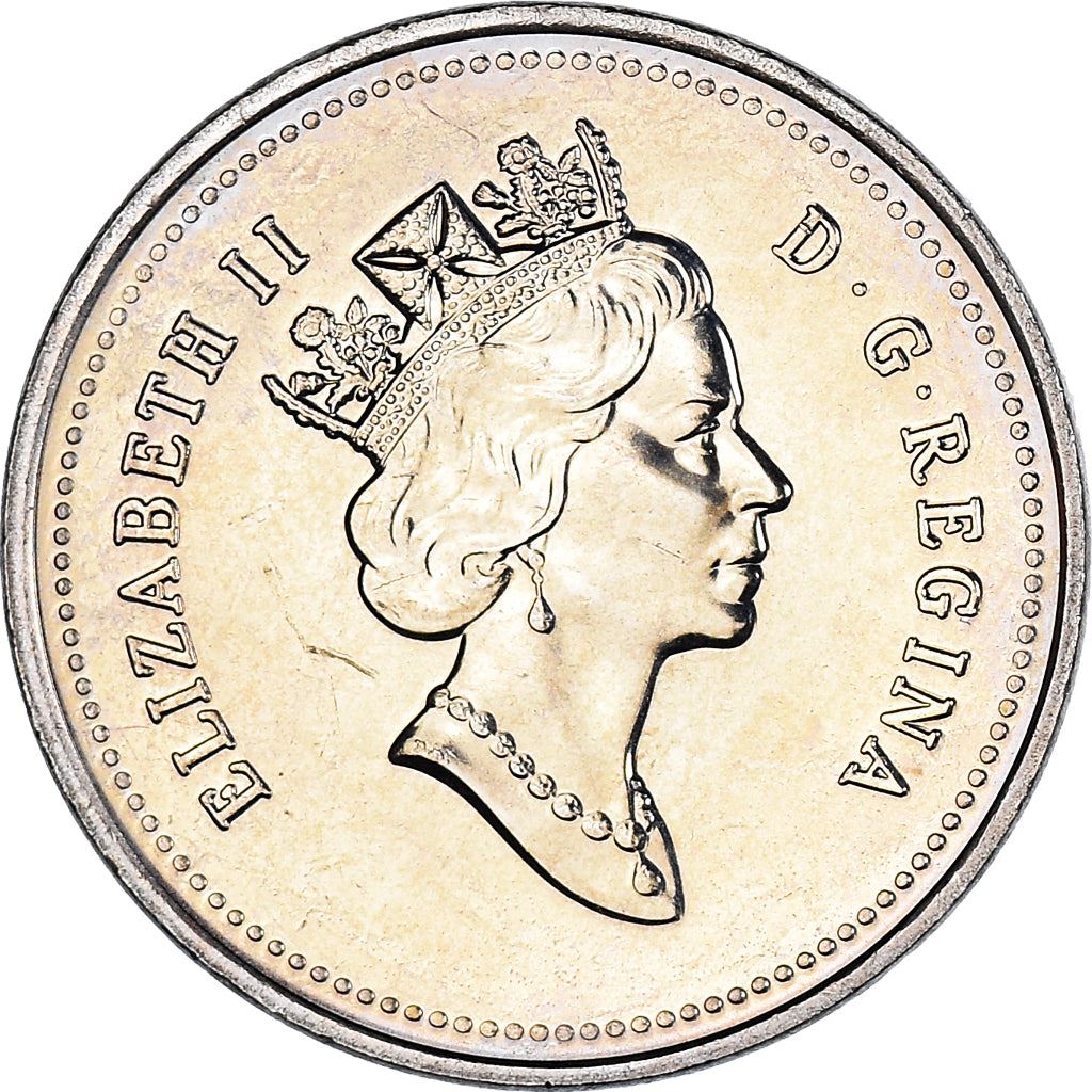 Canada Coin Canadian 5 Cents | Elizabeth II | Beaver | KM182 | 1990 - 2001