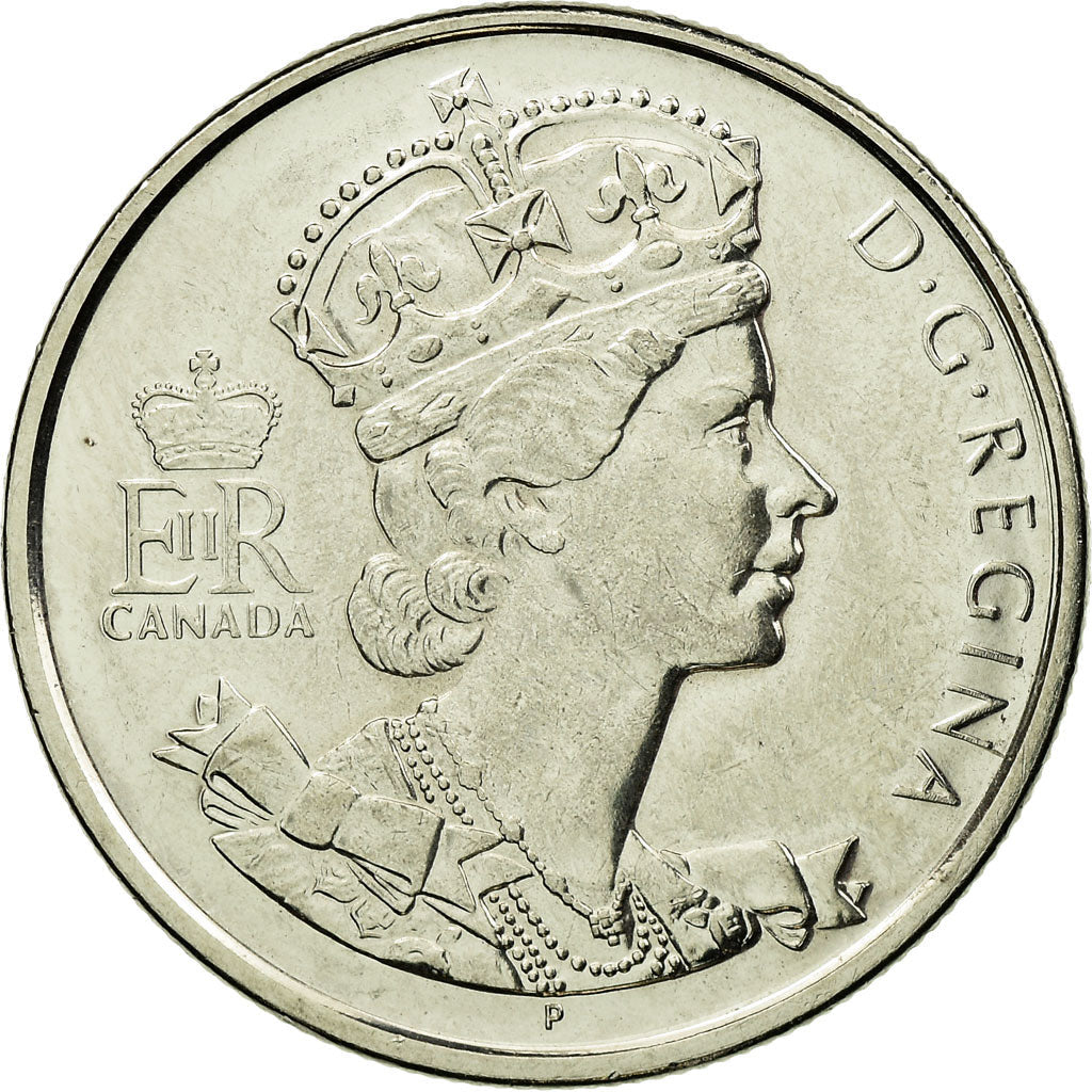 Canada Coin Canadian 50 Cents | Queen Elizabeth II | Golden Jubilee | KM444 | 2002