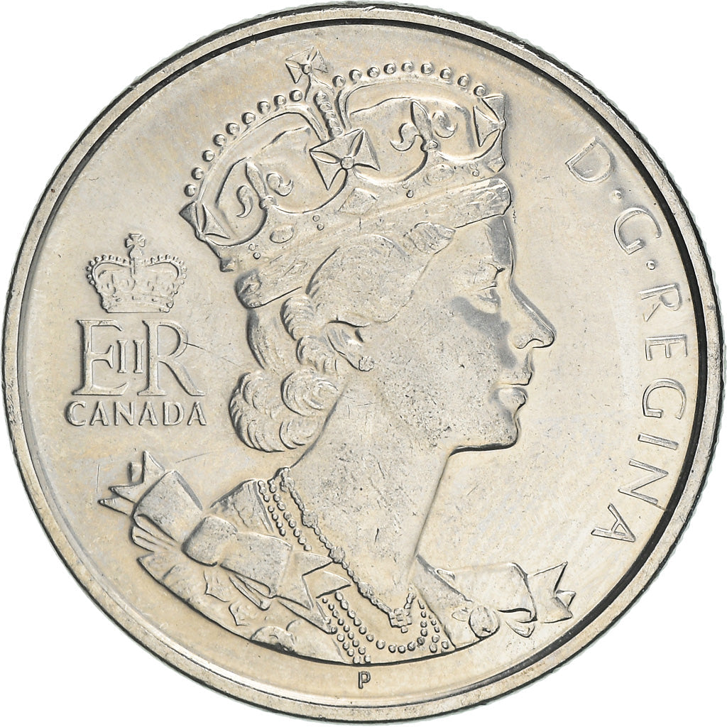 Canada Coin Canadian 50 Cents | Queen Elizabeth II | Golden Jubilee | KM444 | 2002