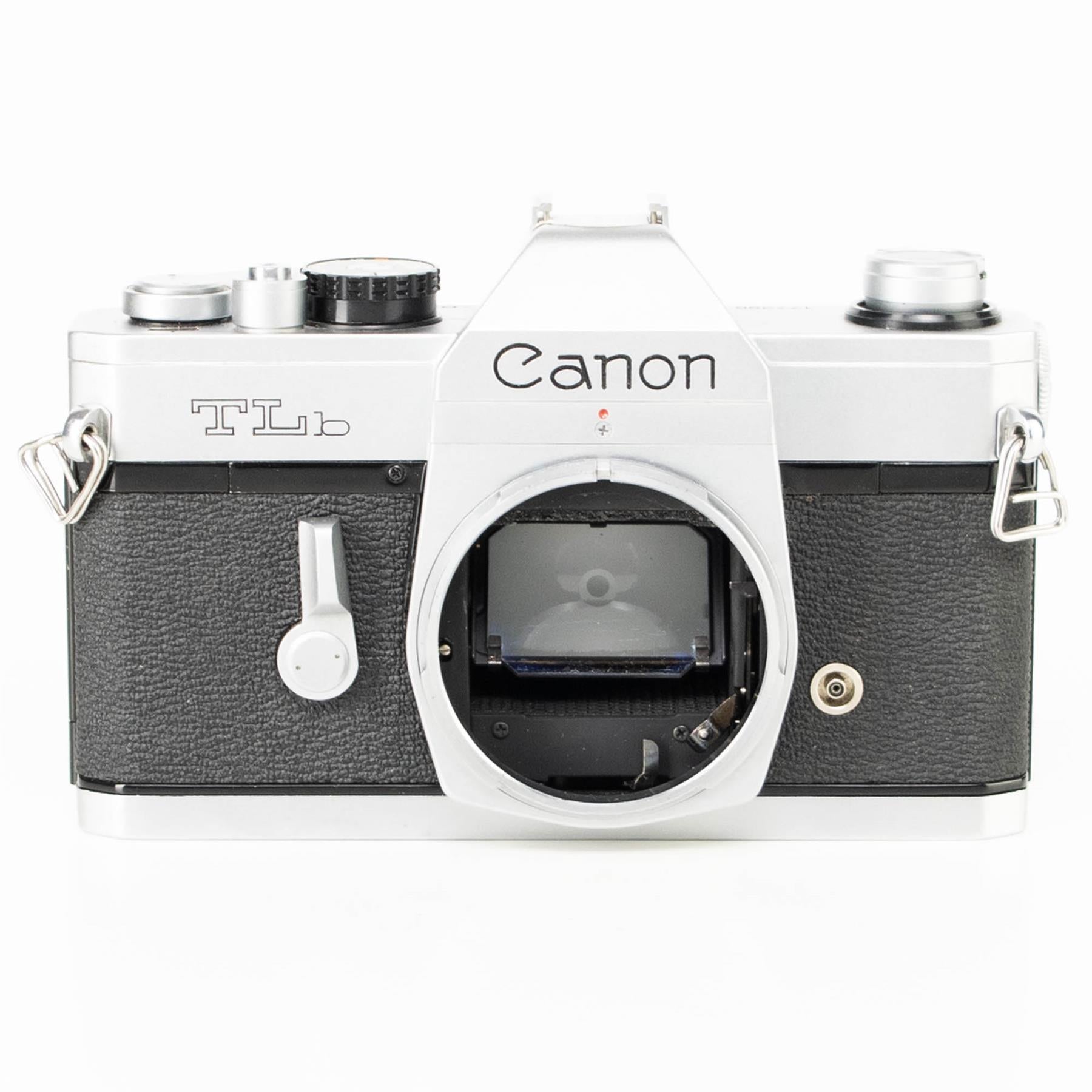 Canon TLb Camera | FD 50mm f1.8 lens | White | Japan | FD mount | 1974 - 1976