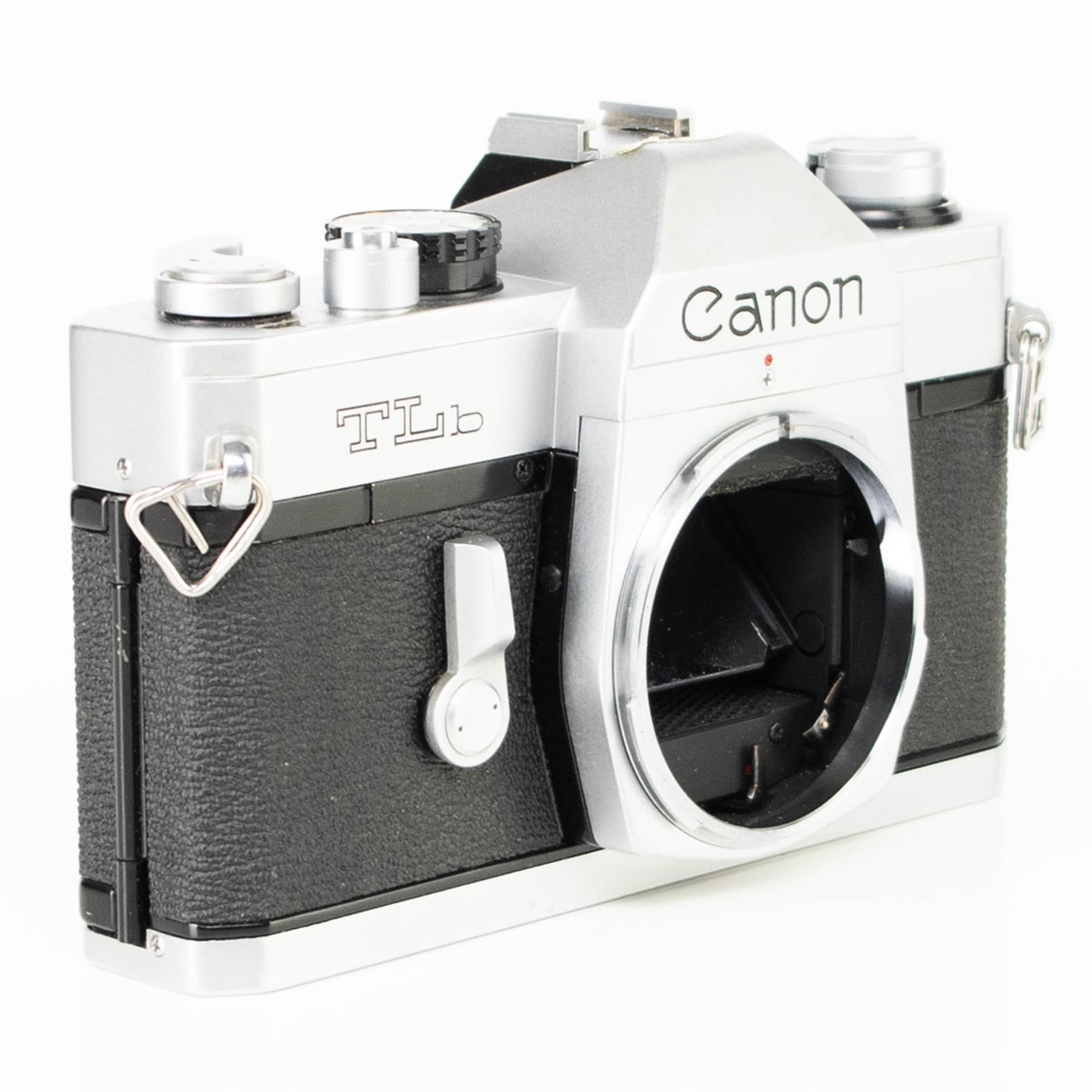 Canon TLb Camera | FD 50mm f1.8 lens | White | Japan | FD mount | 1974 - 1976