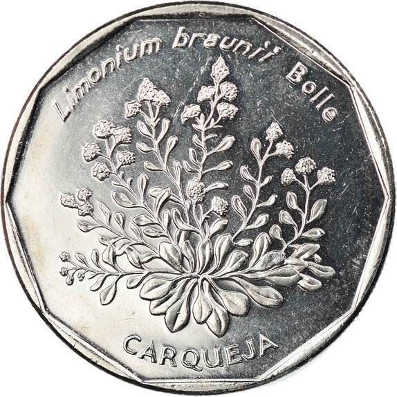 Cape Verde | 20 Escudos Coin | Carqueja Flowers | KM33 | 1994