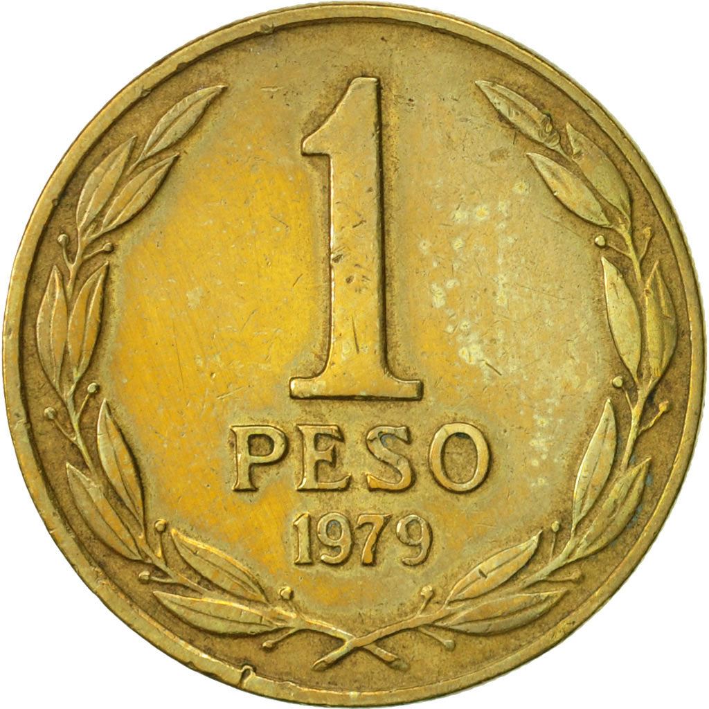 Chile | 1 Peso Coin | Large issue | KM208a | 1978 - 1979