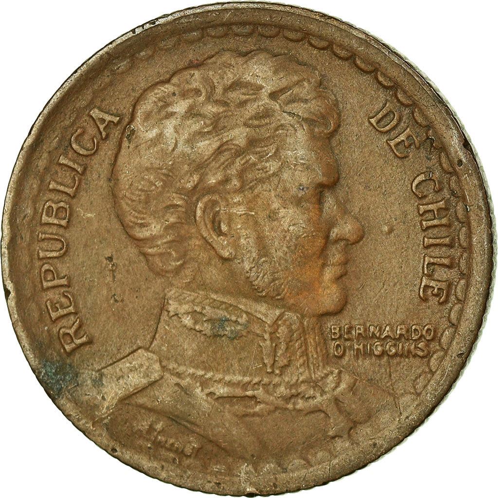 Chile | 1 Peso | KM179 | 1942 - 1954