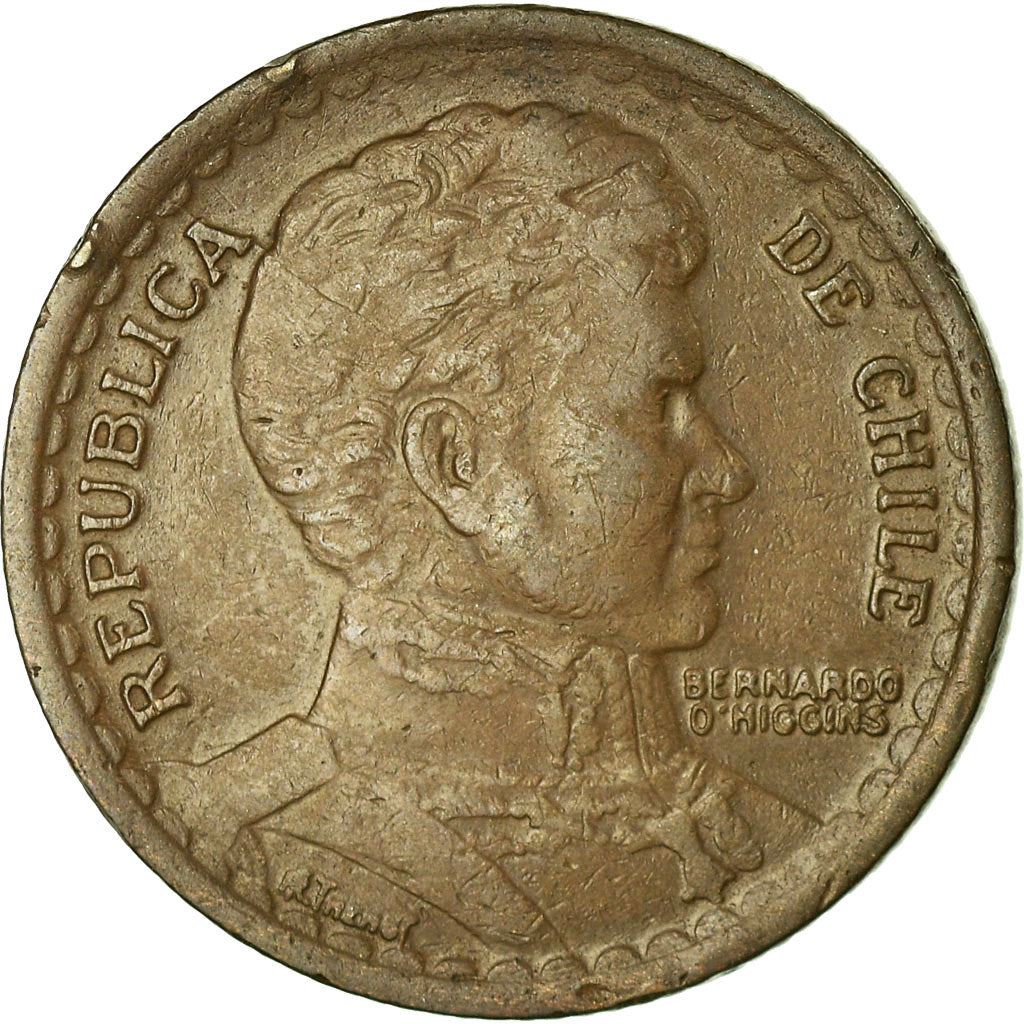 Chile | 1 Peso | KM179 | 1942 - 1954