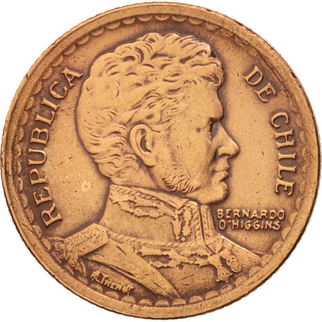 Chile | 1 Peso | KM179 | 1942 - 1954