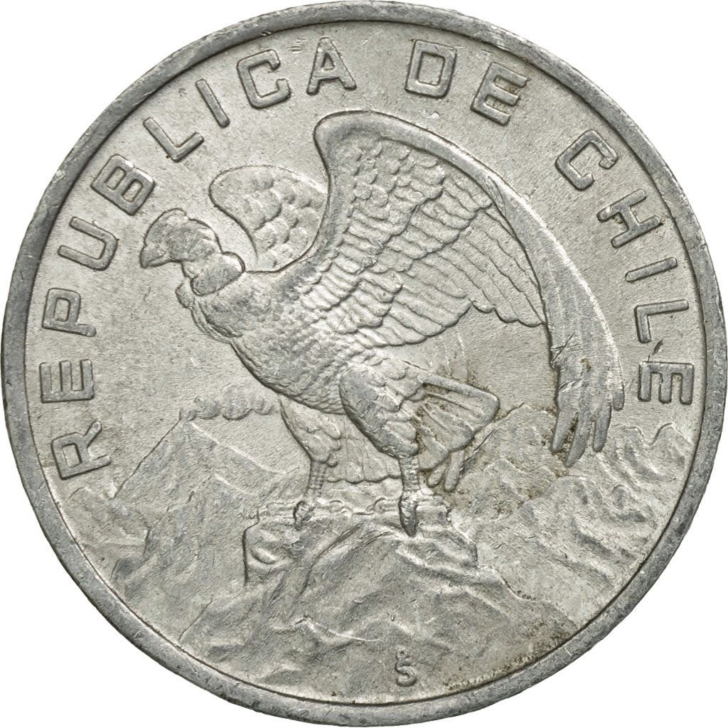 Chile | 10 Escudos | KM200 | 1974