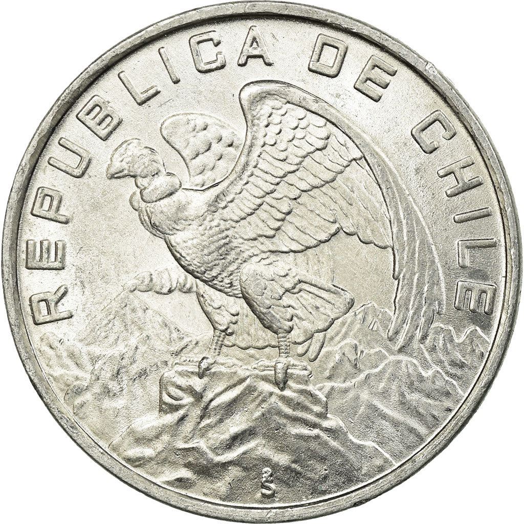 Chile | 10 Escudos | KM200 | 1974