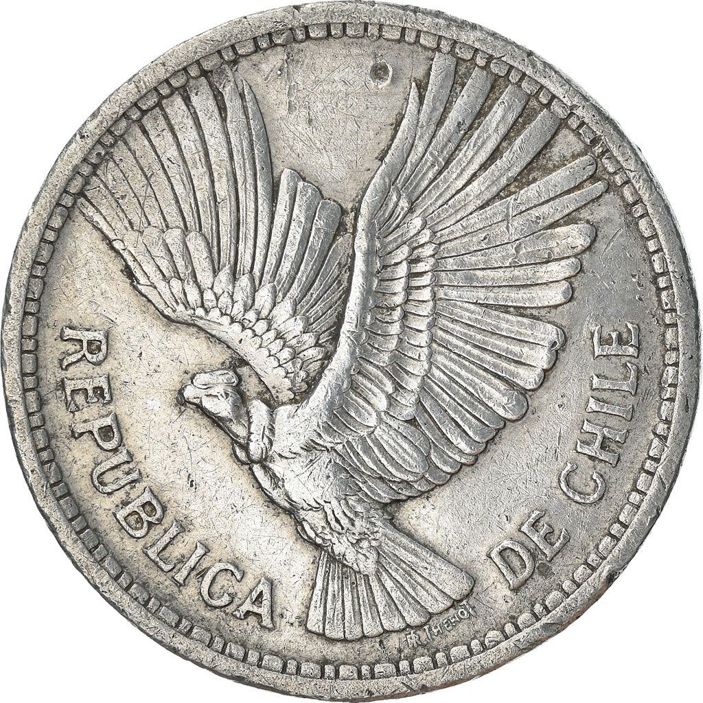 Chile | 10 Pesos / 1 Condor | KM181 | 1956 - 1959