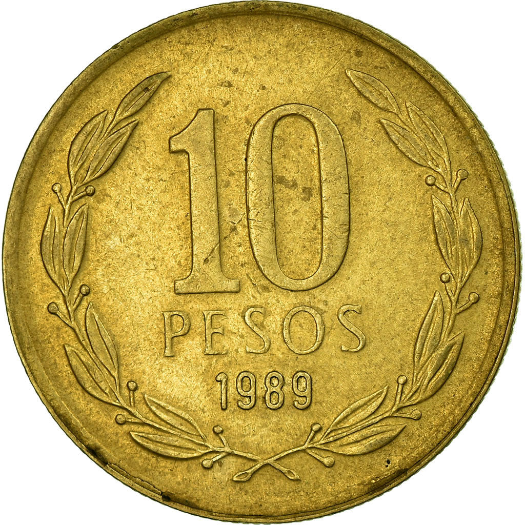 Chile 10 Pesos | KM218 | 1981 - 1990