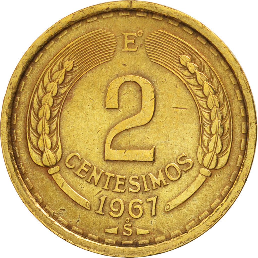 Chile | 2 Centesimos | KM193 | 1960 - 1970