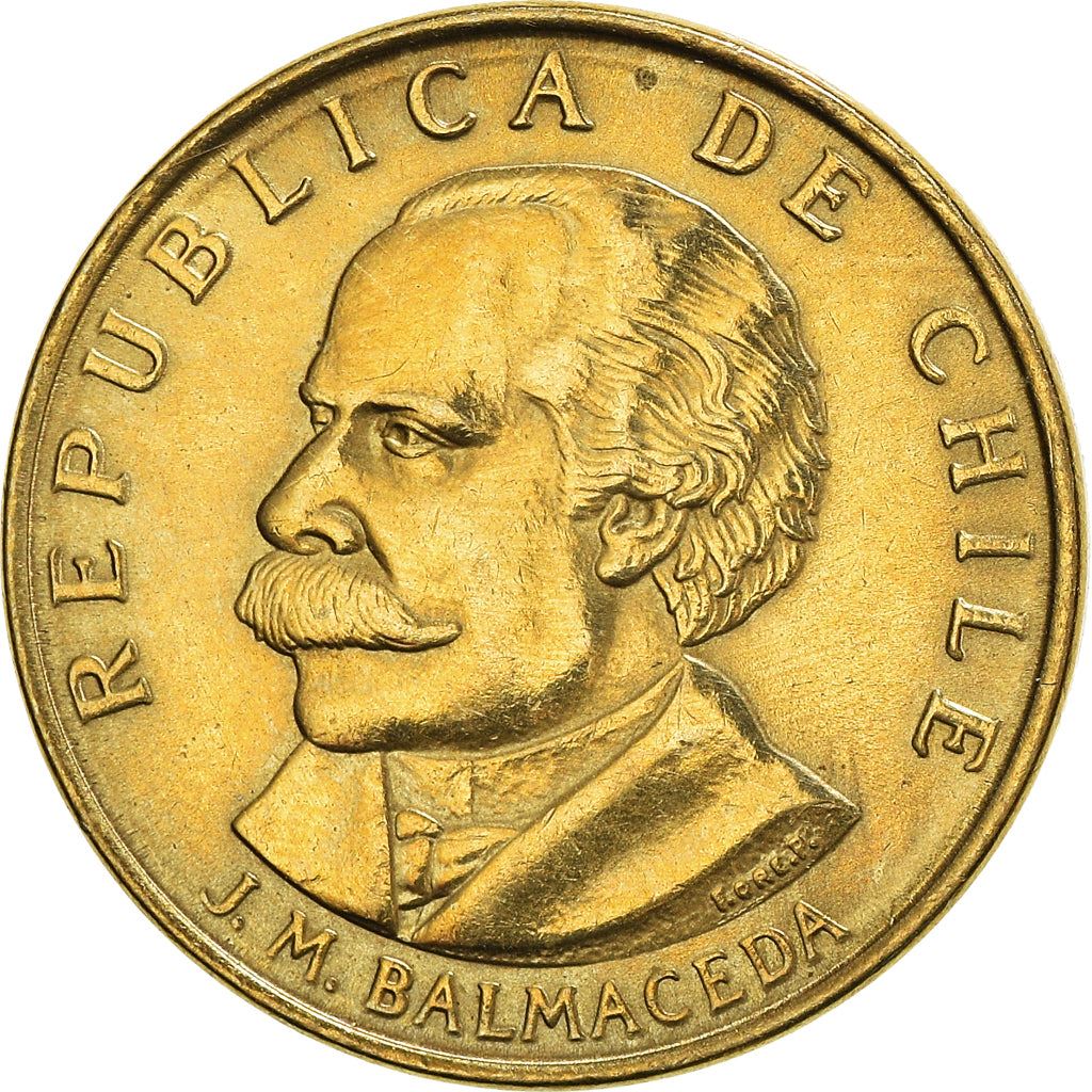 Chile | 20 Centesimos | KM195 | 1971 - 1972