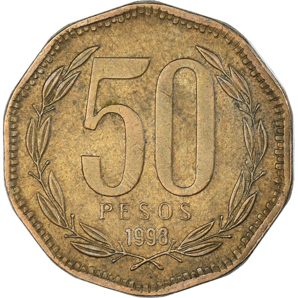 Chile 50 Pesos | KM219 | 1981 - 2019