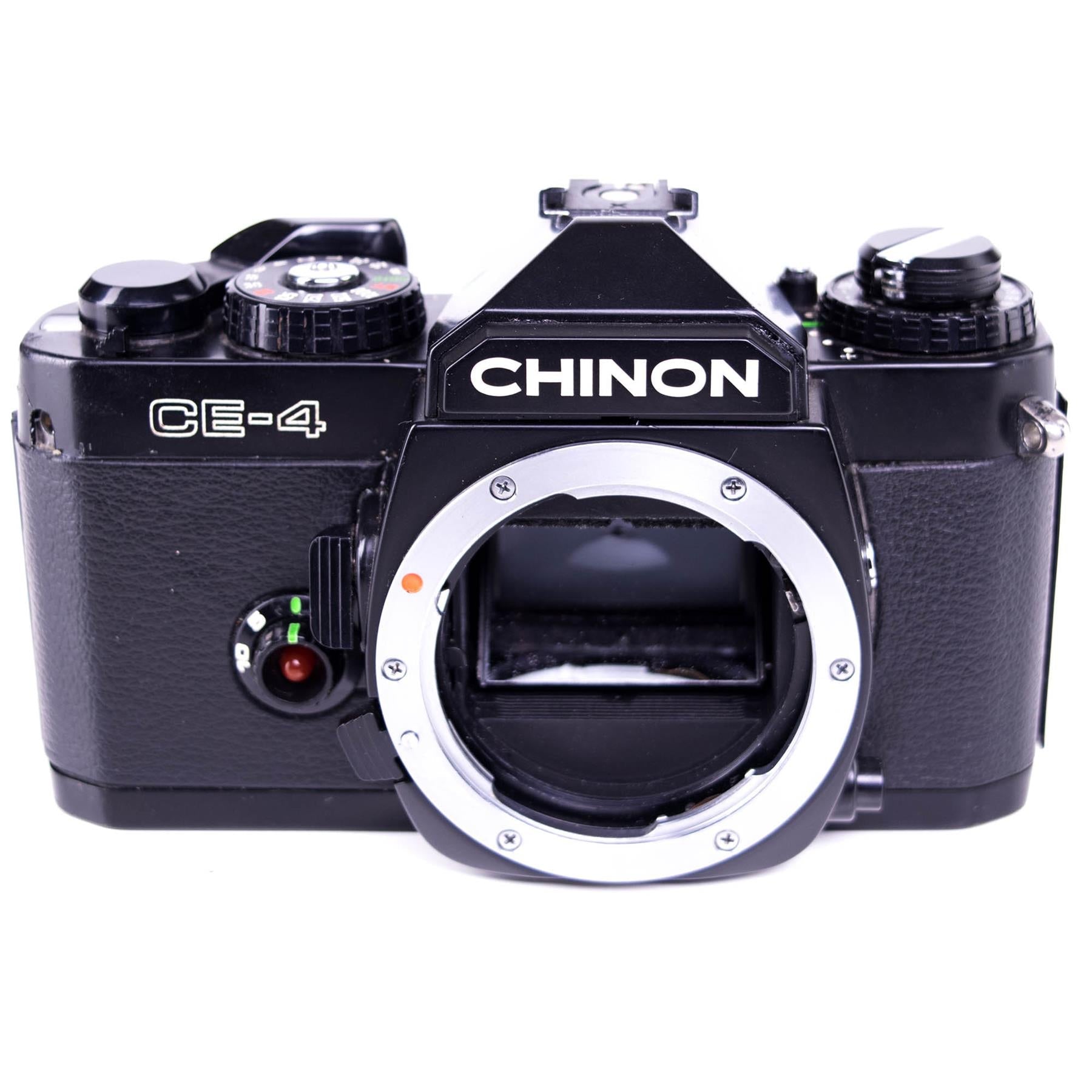 Chinon CE-4 Camera | Auto Chinon 50mm f1.7 lens | K mount | Black | Japan | 1980